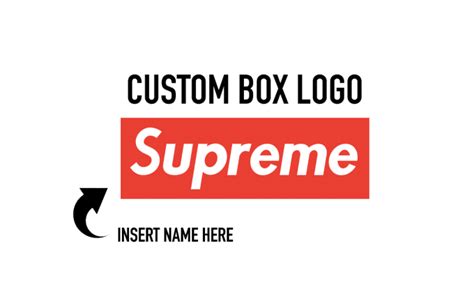 Make You A Custom Supreme Box Logo Design By Lsluke390