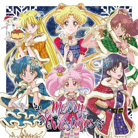 Merry Xmas Inner Senshi By Riccardobacci On DeviantArt Sailor Moon Art Sailor Moon Manga