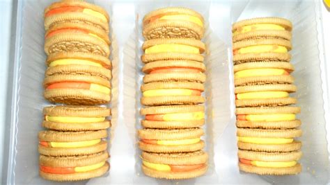 The Holidaze Candy Corn Oreo Cookies