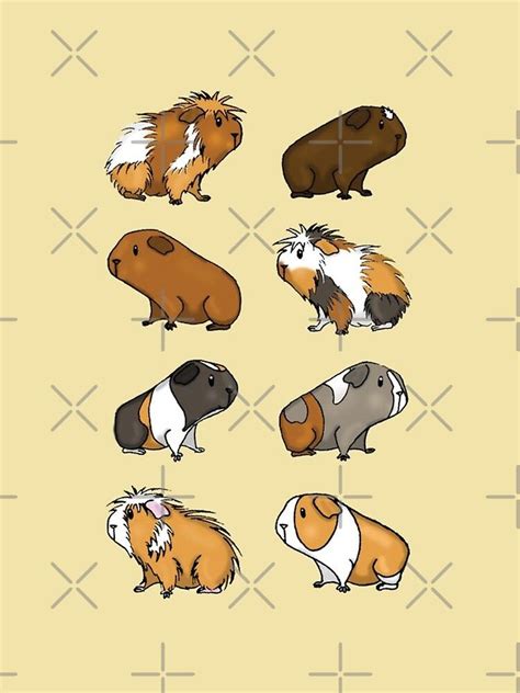 Guinea Pig Procession Iphone Case And Cover By Cupofcolour Redbubble