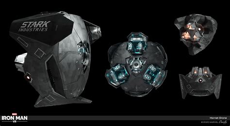 Matt Kohr Concept Art Iron Man Vr Drone Concept Art