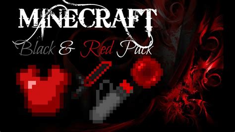 Minecraft Texture Pack Review Pvp Black And Red