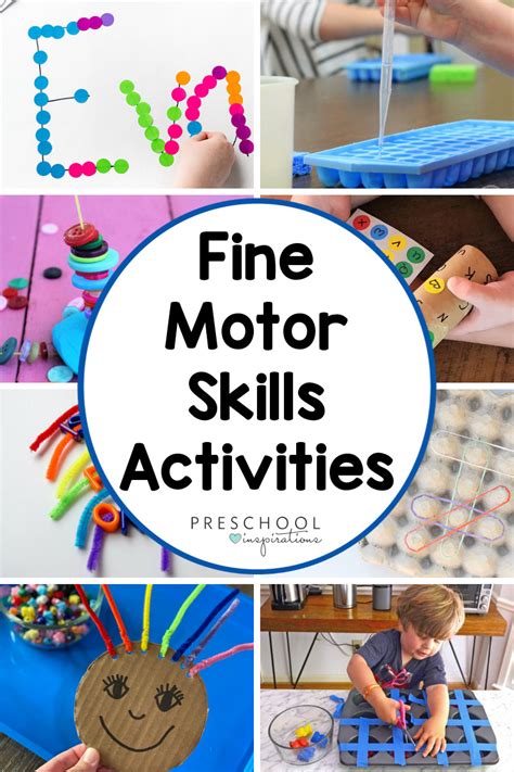 Fine Motor Activities For Preschoolers Preschool Inspirations