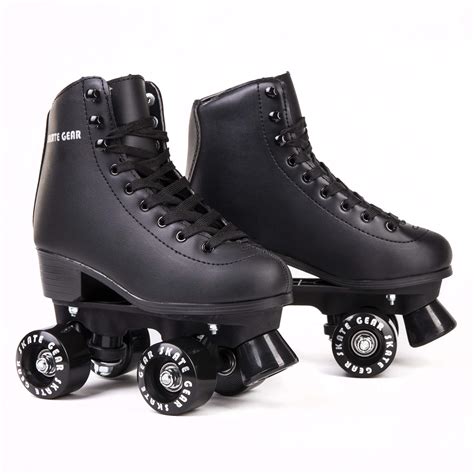 Roller Skates For Women And Men Cowhide High Top Shoes Classic Double Row Roller