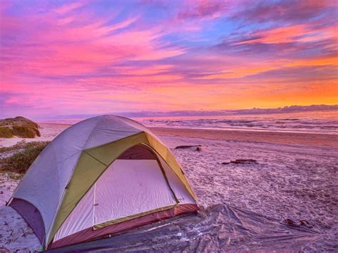 Camping On South Padre Island