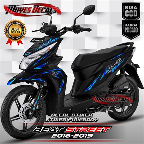 Jual Decal Stiker Beat Street Stiker Motor Beat Street Fullbody Stiker