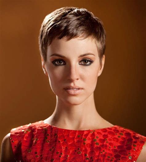 34 Best Pixie Cuts With Super Short Bangs Images On Pinterest Hair Cut Short Films And Pixie
