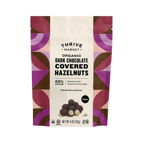 Organic Chocolate Covered Hazelnuts Thrive Market