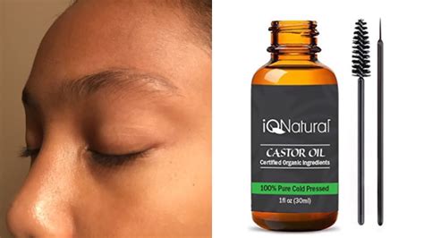 Eyebrow Growth Castor Oil Review Youtube