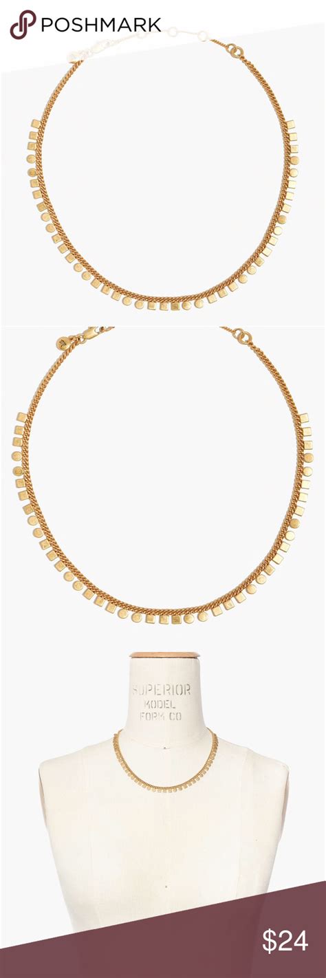 Madewell's Mini Geochain Choker Necklace | Womens jewelry necklace, Necklace, Choker necklace