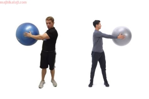 6 Exercise Ball Stretches For Back Gym Ball Exercises For Back Pain Pdf