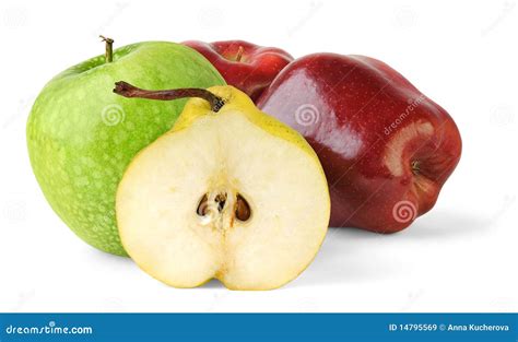 Apples And Pears Stock Image Image Of Organic Food 14795569