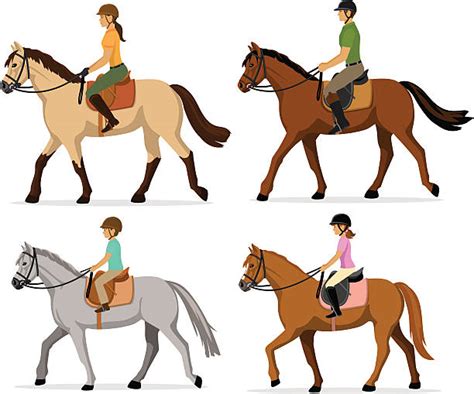 Horse Riding Illustrations Royalty Free Vector Graphics And Clip Art