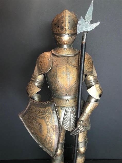 19th Century Fine Miniature Suit Of Armor 16th Century