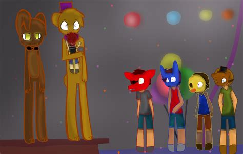 Bite Of 87 Fnaf 4 By Xxcloverthecat52xx On Deviantart