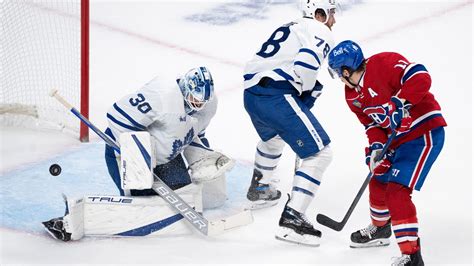 Anderson Scores Late Goal Canadiens Beat Maple Leafs 4 3