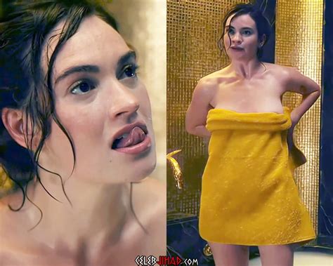 Lily James Nude Scene From The Pursuit Of Love Nude Celebrity Porn