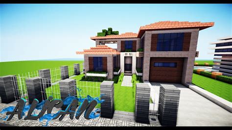 Parents' villa the boat ejaculatory systems children's house guest room … Minecraft- Modern Villa Yapımı - YouTube