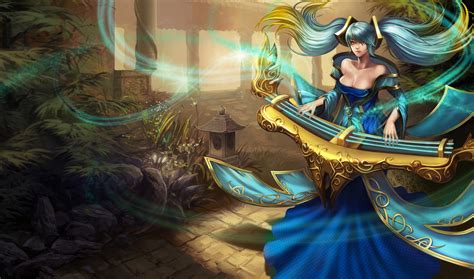 league of legends wallpaper sona the maven of the strings