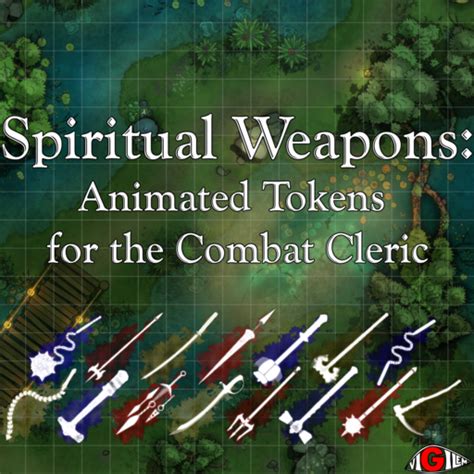 Spiritual Weapons Animated Tokens For The Combat Cleric Roll20