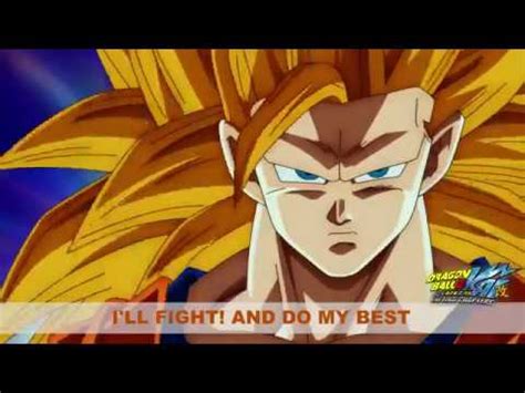 It was released on dvd and vhs in north america on january 22, 2002. Dragon Ball Z Opening English Lyrics
