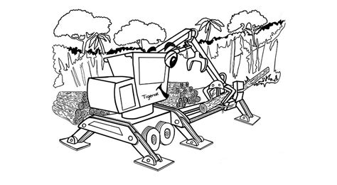 Logging Coloring Pages Coloring Pages