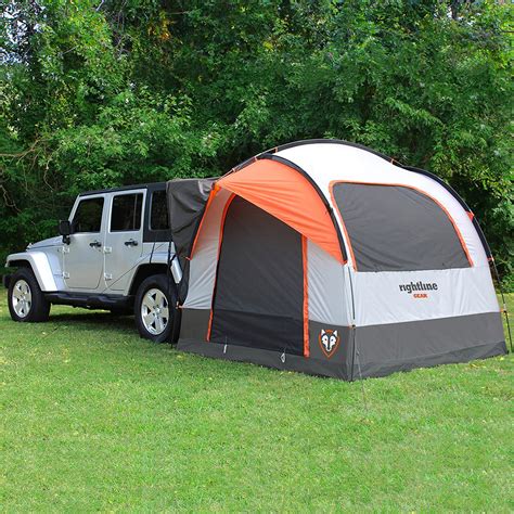 Turn Your Vehicle Into A Camper With An Suv Tent Do It Yourself Rv