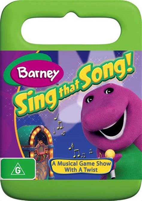 Barney Sing Along Songs Book
