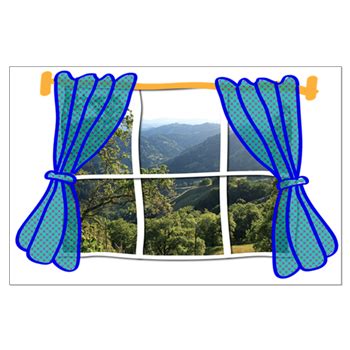 Window Vista Large Poster by k8company - CafePress | Window poster, Poster prints, Large poster