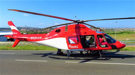 Agustawestland Aw119 Koala Air Ambulance Landing And Departing Youtube