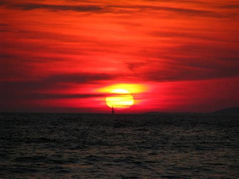 Sea Croatia Sunset At Free Photo On Pixabay Pixabay