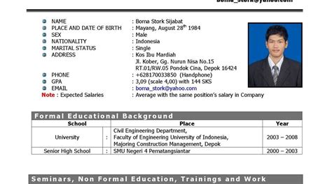 Mengeposkan di facebook dan linkedin untuk memberi tahu keluarga dan jaringan anda tentang pencarian pekerjaan anda biasa terjadi, namun apakah itu efektif? Cara Membuat Cv Kerja Yang Baik Dan Benar - Membuat Itu