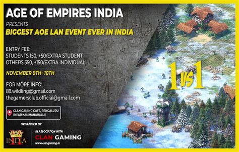 Aoe India Lan Event Liquipedia Age Of Empires Wiki