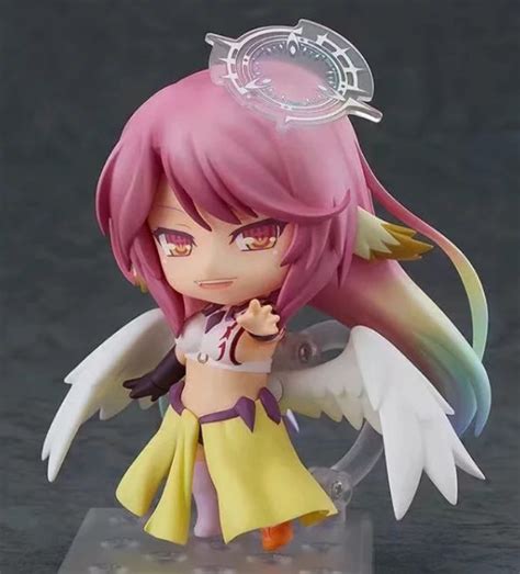 Anime No Game No Life Jibril Pvc Action Figure Model Toy Etsy