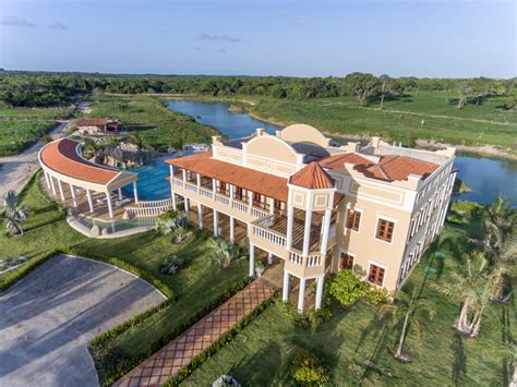 Tropical Mansion Aerial Photo Image Free Stock Photo Public Domain