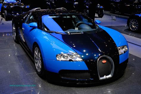 Bugatti Veyron Black And Blue
