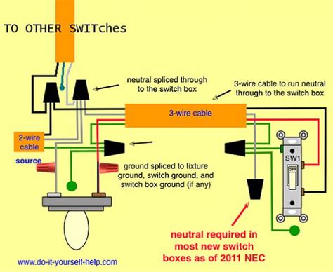 Wiring Two Lights From One Source Wiring Two Light Switches On The