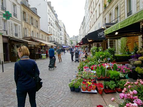 Paris Markets Street View Views Scenes