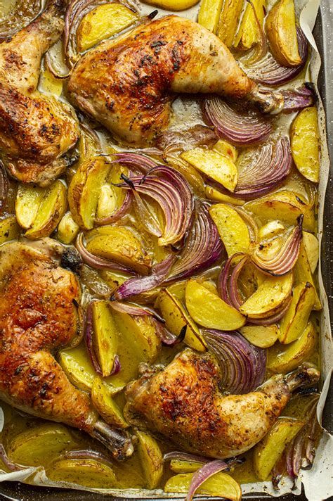 Cuisses De Poulet Au Four Pomme De Terre