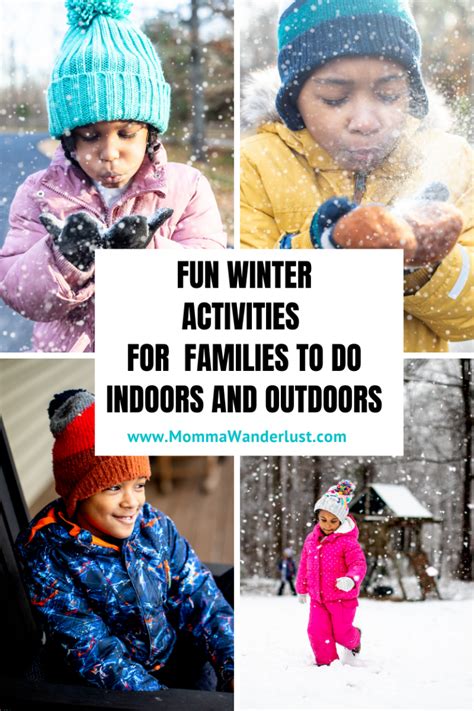 Fun Winter Activities For Families To Do Indoors And Outdoors Momma