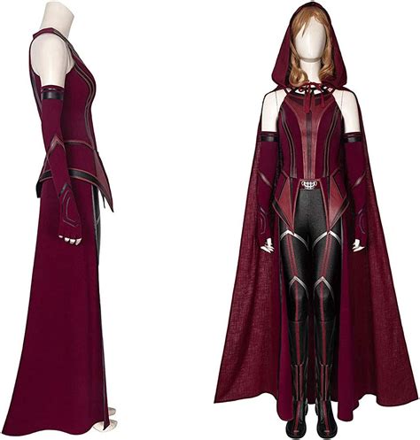 Buy Coskey Scarlet Witch Costume Outfit Wanda Maximoff Costume Scarlet