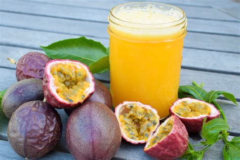 Passion Fruit Agua Fresca Fruit Juice Recipes Passion Fruit Juice