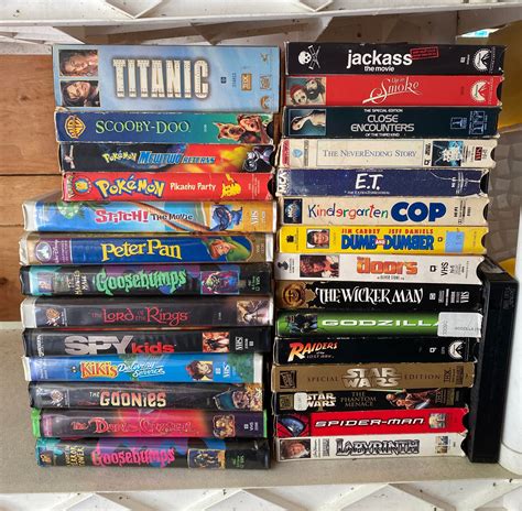 Which Are You Watching First My Collection Of Vhs Tapes Some From My