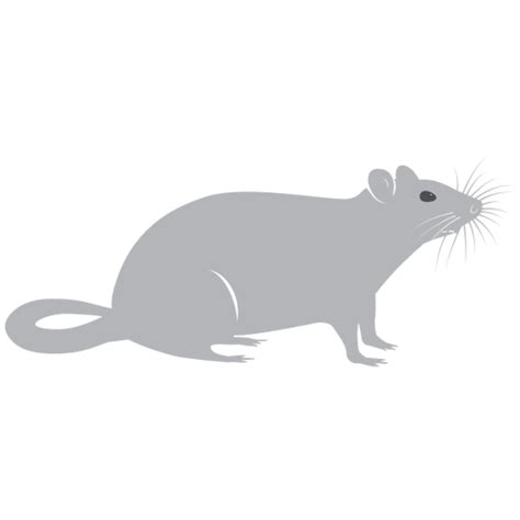 Download Grey Rat Silhouette Clipart Png Free Freepngclipart