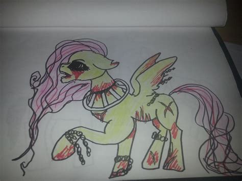 My Little Amnesia Fluttershy By Dazzlingfan On Deviantart