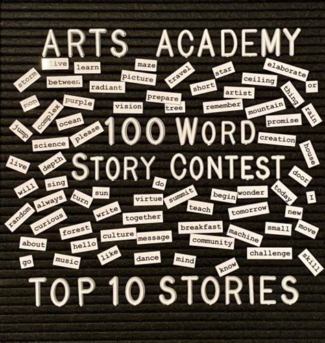 100 Word Story Contest Finalists
