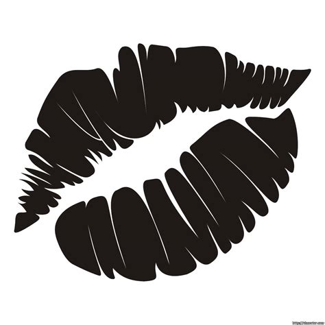 View Lips Clipart Black And White Pics Alade
