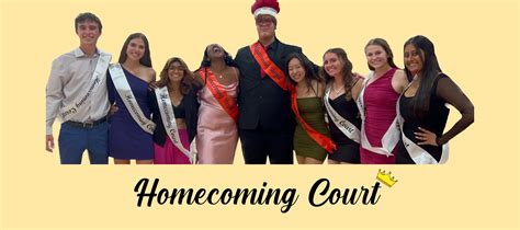 Homecoming Court 3 2023 The Shield