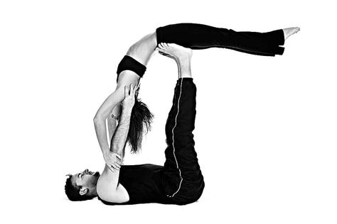 In any couples' yoga pose, the key is to coordinate the breathing and the movement. Five Beginning Couples Yoga Poses - Yoga Simple