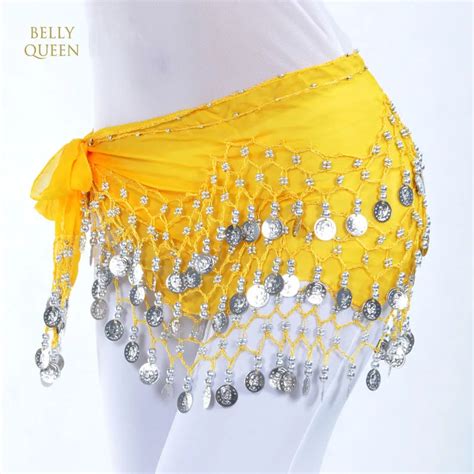 Belly Dance Belt Costumes Sequins Tassel Belly Dance Hip Scarf For Women Belly Dancing Belts